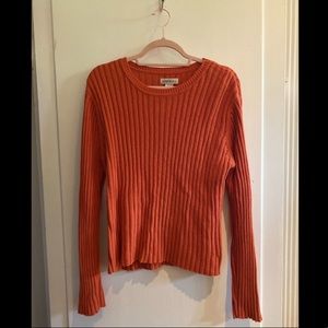 Orange Sweater